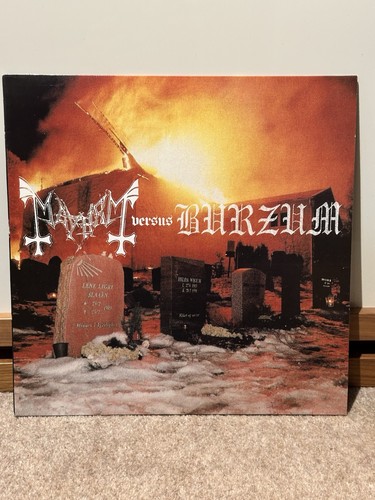 Mayhem versus 1burzum - mayhem, 12”