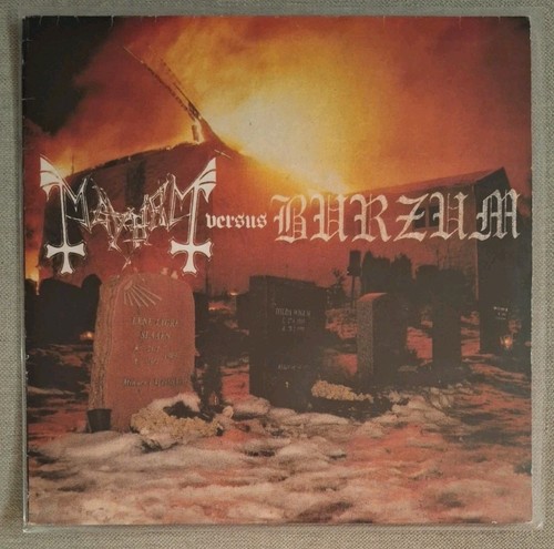 Mayhem versus 1burzum lp - versus,